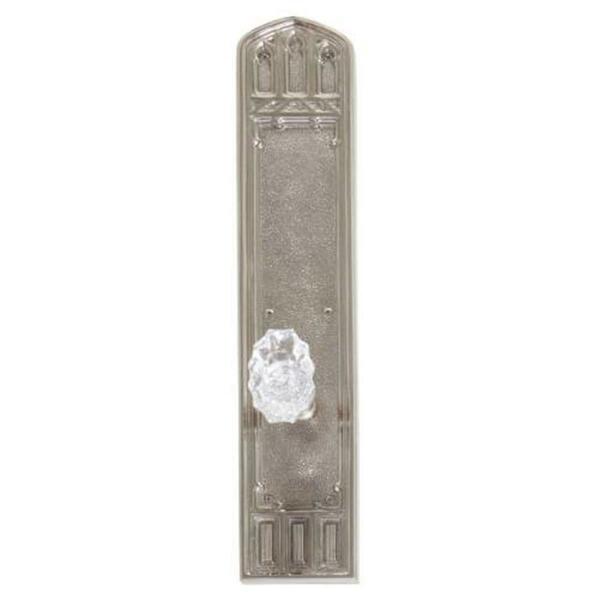 Brass Accents Interior Door Plate Privacy Set 2.75 in. Backset - Aged Brass D04-K584G-SVN-486